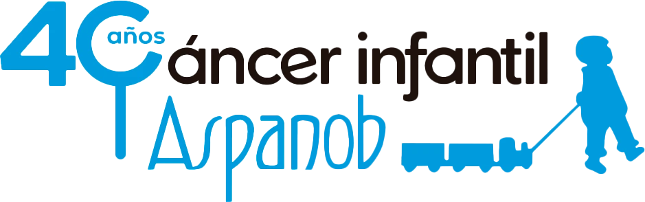 Logo ASPANOB: Asociación de familias de menores con cáncer de las Islas Baleares
